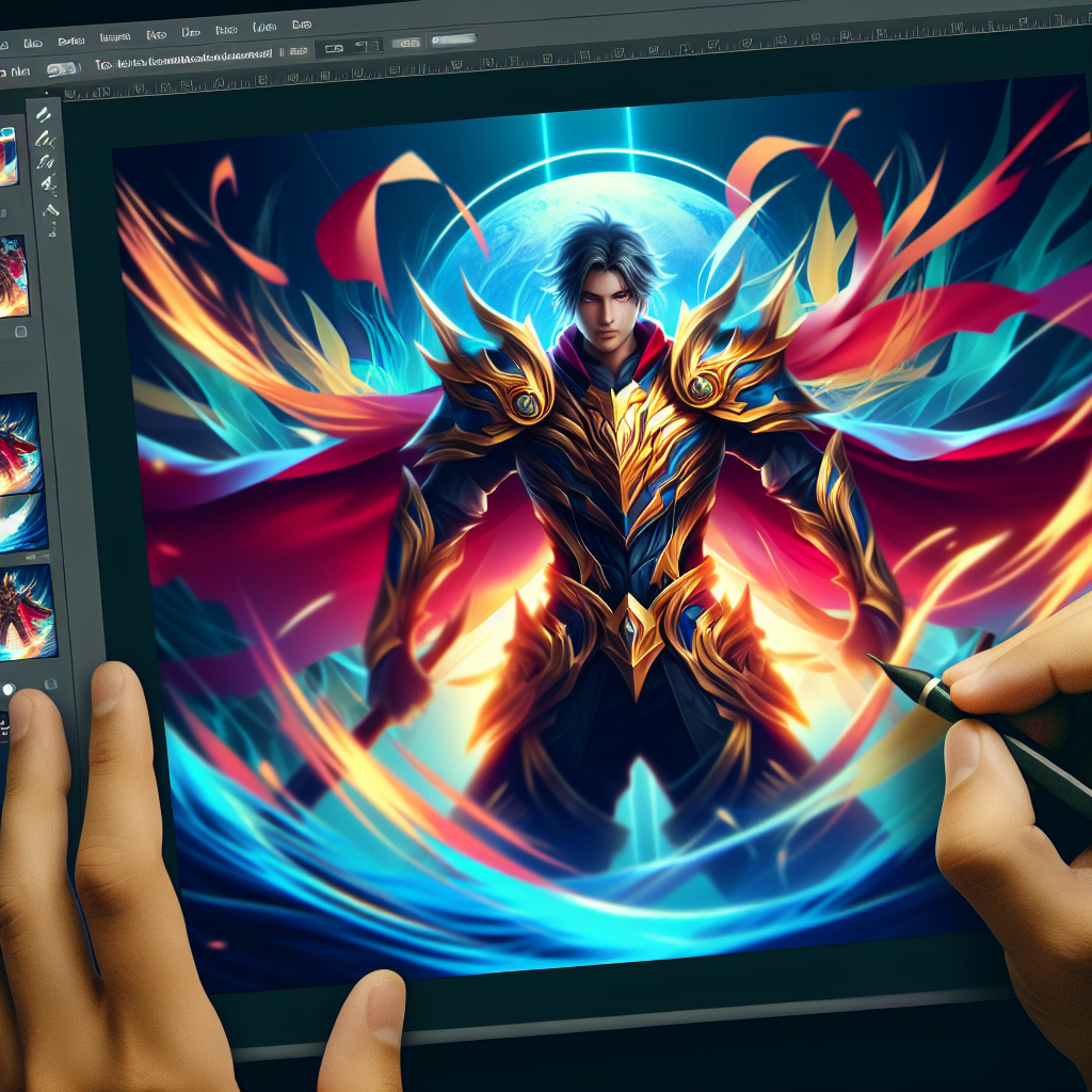 Creating Stunning Montages with Hero Mobile Legend PNG