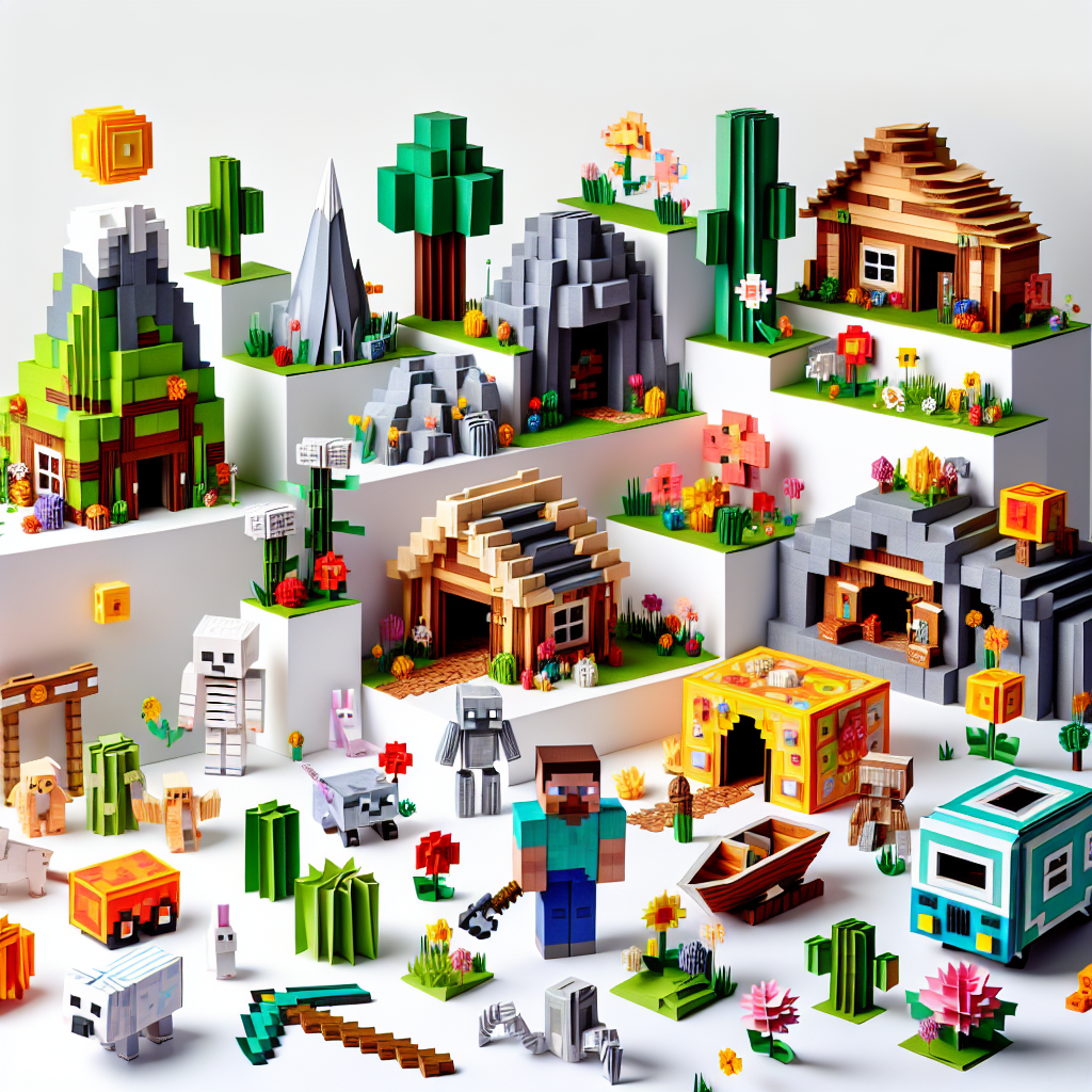 10 Creative Paper Craft Minecraft Projects to Enhance Your Gaming Experience